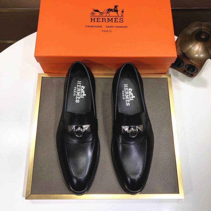 H**mes leather shoes